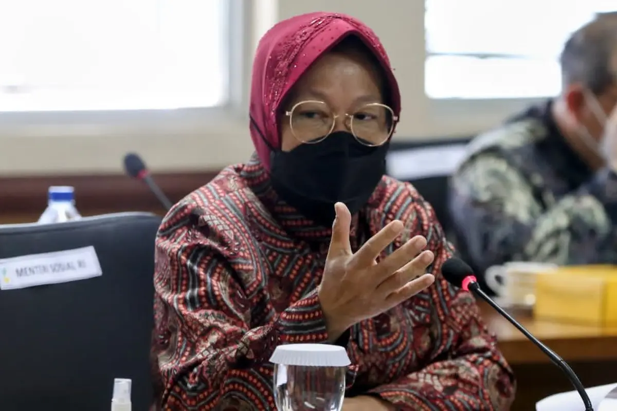 Menteri Sosial Tri Rismaharini atau Risma