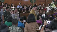 Kapolri dan Panglima TNI Ucapkan Selamat Natal di Gereja Katedral