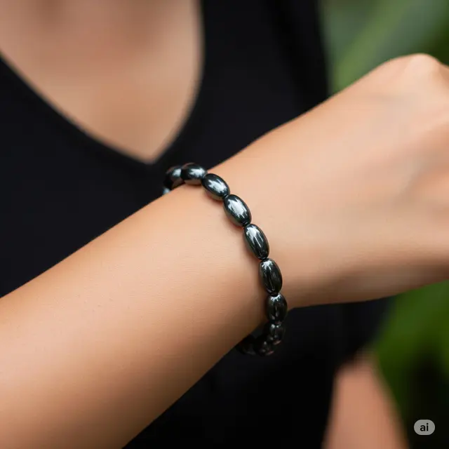 Model Gelang Hitam Terbaru 2025. Foto: Gemini