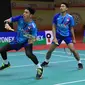 Ganda putra Indonesia&nbsp;Fajar Alfian/Muhammad Rian Ardianto&nbsp;memenangi laga perang saudara atas Muhammad Shohibul Fikri/Bagas Maulana pada babak kedua India Open 2023 di&nbsp;KD Jadhav Indoor Hall, New Delhi, Kamis, 19 Januari 2023. (foto: PBSI)