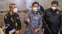 Menteri Kesehatan RI Budi Gunadi Sadikin saat menghadiri acara 'Peluncuran Buku Vaksinasi COVID-19' di Gedung Kementerian Koordinator Bidang Perekonomian Republik Indonesia Jakarta pada Kamis, 11 Agustus 2022. (Dok Kementerian Kesehatan RI)
