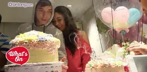 Foto-foto liburan Stefan William dan Celine Evangelista. 