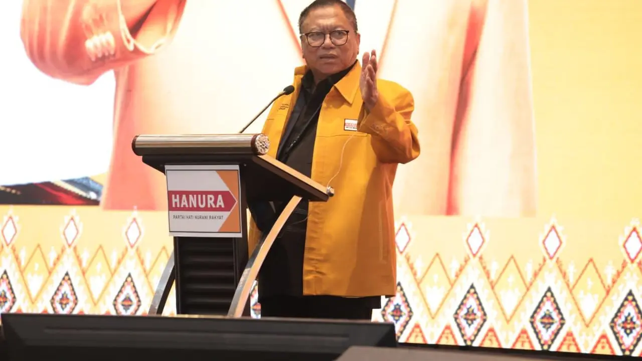 Ketua Umum Partai Hanura Osman Sapta Odang resmi membuka kegiatan Bimbingan Teknis Nasional (Bimteknas).