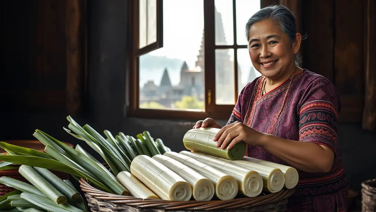 resep lontong