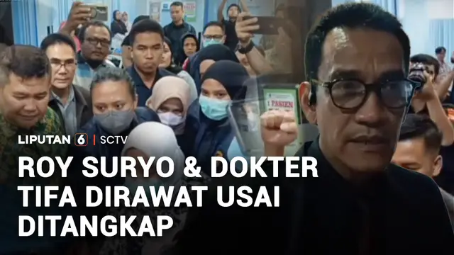 Kasus Ijazah Jokowi, Roy Suryo dan Dokter Tifa Dirawat Inap Usai Ditangkap