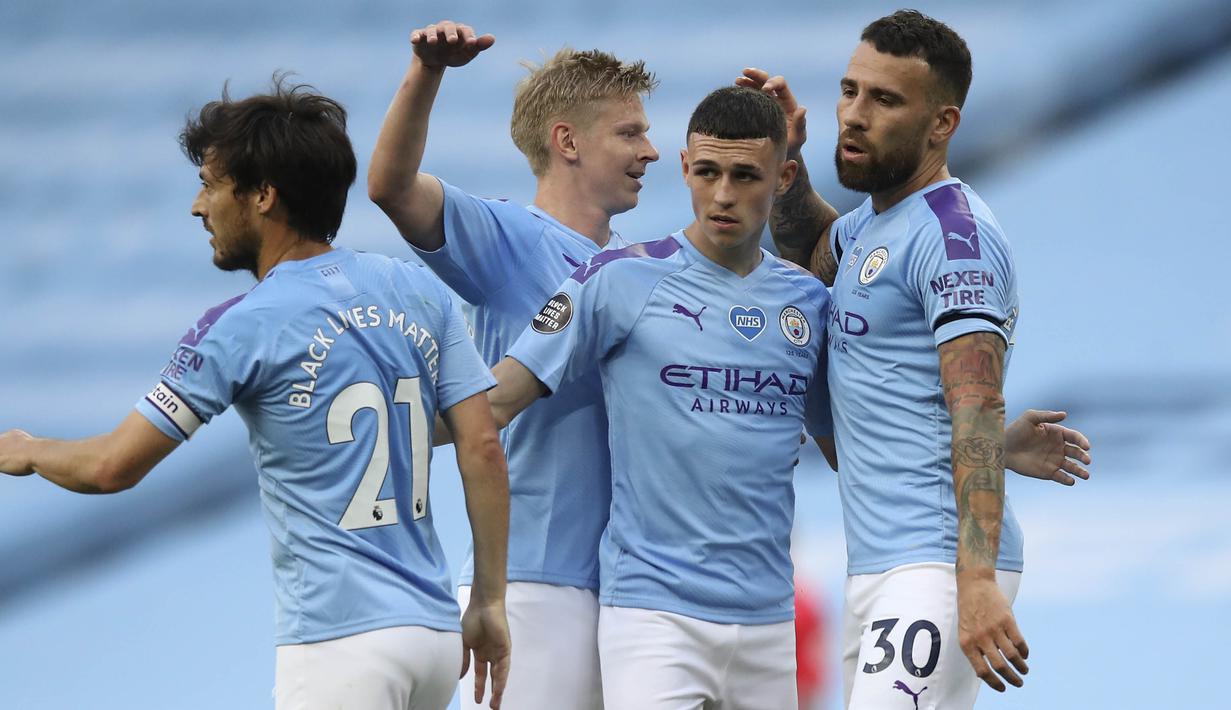 Mancehster City Pesta Gol ke Gawang Burnley