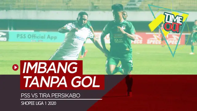 Berita video Time Out kali ini membahas pertandingan PSS Sleman melawan Tira Persikabo yang berakhir imbang tanpa gol pada pekan kedua Shopee Liga 1 2020.