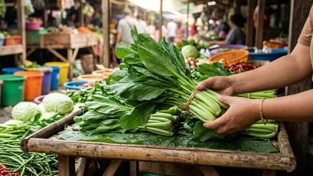 Resep keripik sawi renyah pedas