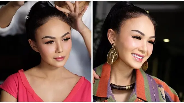 Tampil Awet Muda, 6 Potret Yuni Shara saat Makeup Disebut Mirip Amanda Manopo