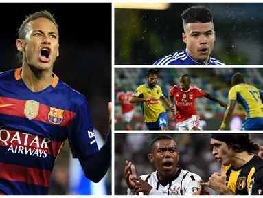 Inilah 5 pesepak bola muda Brasil yang dijuluki The Next Neymar. (AFP)