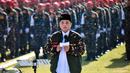 Menteri BUMN Erick Thohir saat menghadiri puncak acara satu abad Nahdlatul Ulama (NU) di Sidoarjo, Jawa Timur, Selasa (7/2/2023). Dalam acara tersebut Erick adalah Ketua Panitia Peringatan Harlah 1 Abad NU. (Biro Pers Istana Kepresidenan/Agus Suparto)