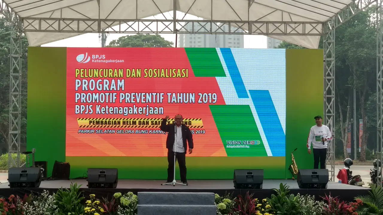 BPJS Ketenagakerjaan menggelar kegiatan Promotif dan Preventif 2019.