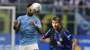 Berkat hasil ini, Inter Milan yang sudah dipastikan meraih Scudetto kini mengoleksi poin 93. (Spada/LaPresse via AP)