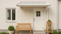 7 Gambar Rumah Tipe 21 dengan Teras Mini