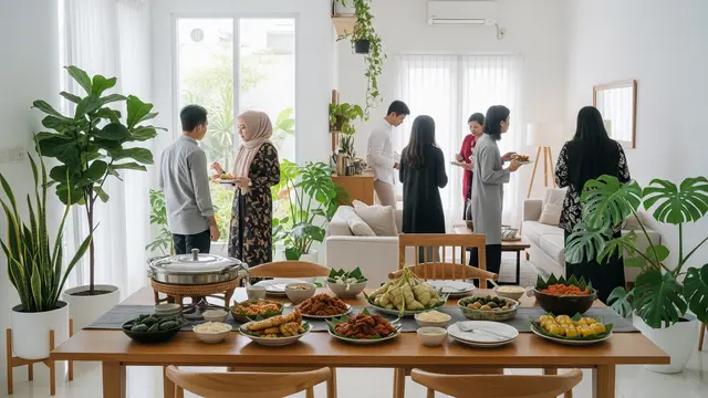 9 Ide Open House Hemat Budget tapi Tetap Elegan, Sambut Tamu dengan Nyaman