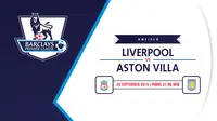 Liverpool vs Aston Villa (Liputan6.com/Yosiro)