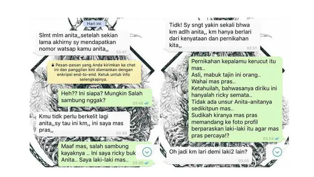 11 Chat Salah Sambung yang Bikin Ngakak Guling-Guling