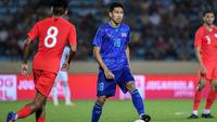 Gelandang Thailand, Weerathep Pomphan, menjadi andalan di lini tengah pada SEA Games 2021. (Instagram/changsuek)