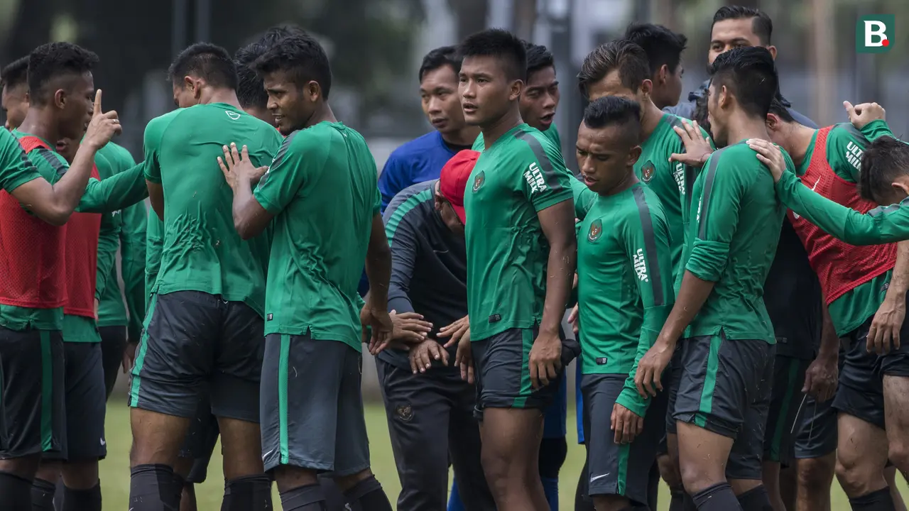 Latihan Timnas Indonesia U-23