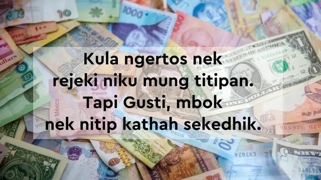 Gambar Kata-Kata Lucu Bahasa Jawa