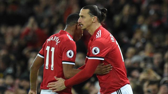 Penyerang Manchester United, Zlatan Ibrahimovi
