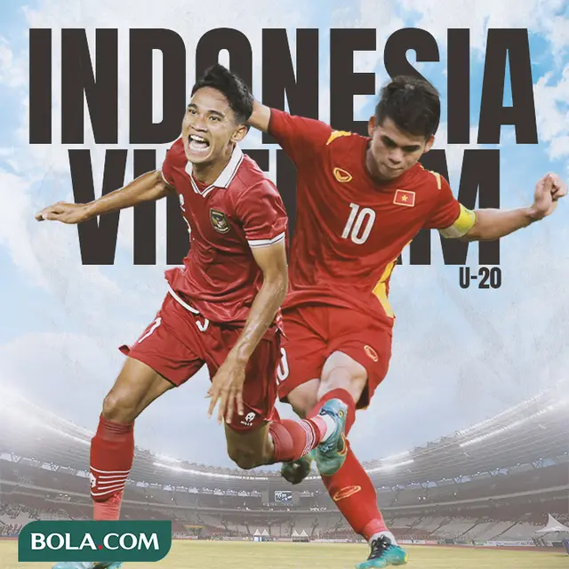 Ilustrasi Timnas Indonesia U20 Vs Vietnam U20