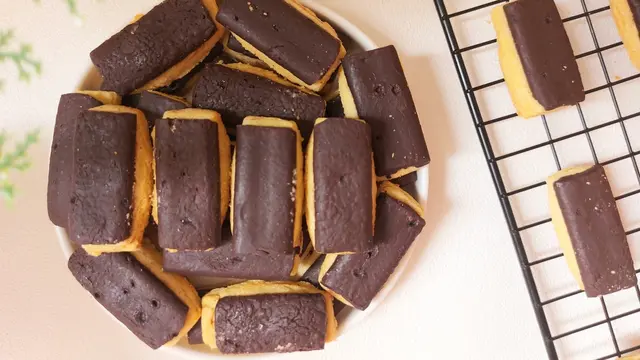 kue batang coklat