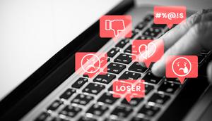 Ilustrasi online bullying, perundungan online, digital. (Image by Freepik)