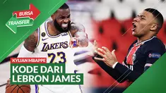 Berita Video aksi LeBron James yang mengganti foto profil dengan Kylian Mbappe