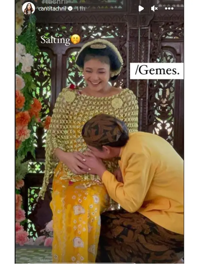 7 Momen Adipati Dolken dan Istri Gelar Acara Mitoni, Ungkap Jenis Kelamin Anak