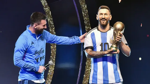 Argentina Juara Piala Dunia 2022, CONMEBOL Buatkan Lionel Messi Patung