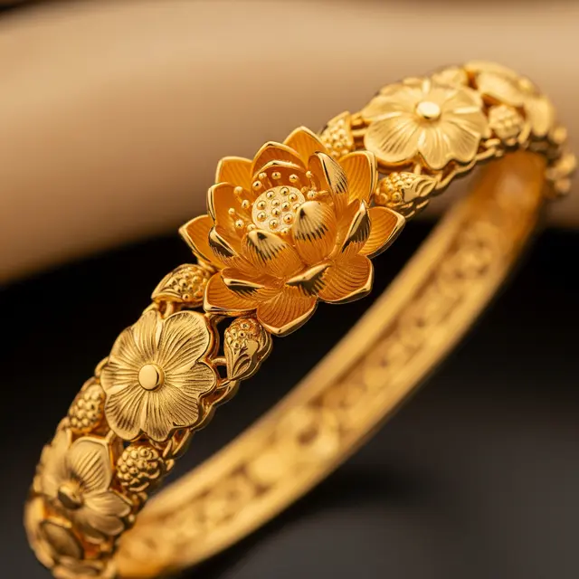 9 Model Gelang Emas 24 Karat 999, Tampil Elegan di Setiap Momen