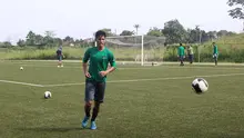 Hanif Abdurrauf Sjahbandi semringah bisa mengikuti seleksi Timnas U-19 yang dipersiapkan untuk Piala AFF U-19 2016. (Bola.com/Gerry Anugrah Putra)