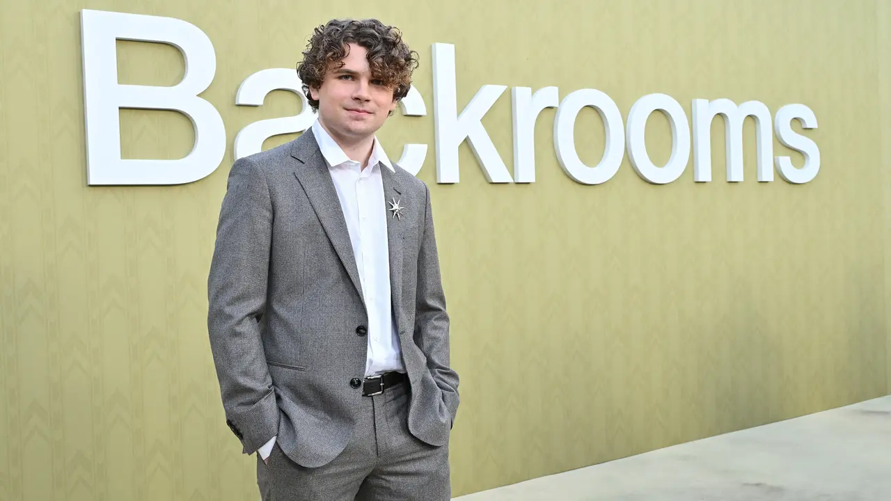 Kane Parsons, sutradara film Backrooms. (LISA O'CONNOR / AFP)