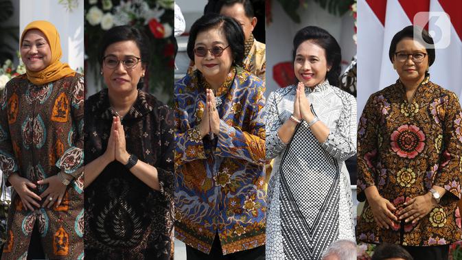 FOTO 5 Menteri Perempuan di  Kabinet  Indonesia  Maju News 