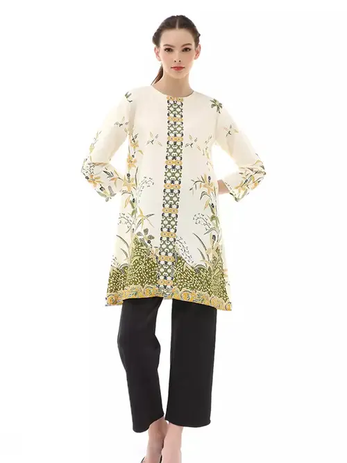 7 Model Batik Tunik Terbaru untuk Wanita, Bisa untuk Acara Kantoran hingga  Kondangan di 2024 - Fashion Fimela.com