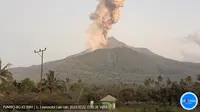 Gunung Lewotobi Laki-Laki Erupsi, Bandara Komodo Labuan Bajo Ditutup Sementara