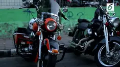 Acara ini juga menjadi ajang silaturahmi sesama bikers.