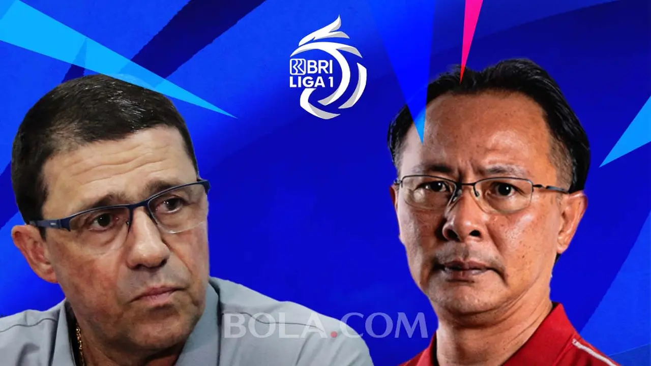 BRI Liga 1 - Persik Kediri Vs Persis Solo - Duel Pelatih