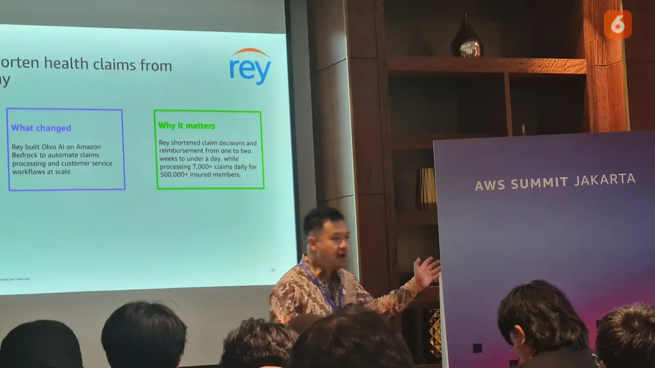 Media Briefing Peluncuran Studi AWS Summit Jakarta 2026. Liputan6.com/Aisyah Mustika Zamani