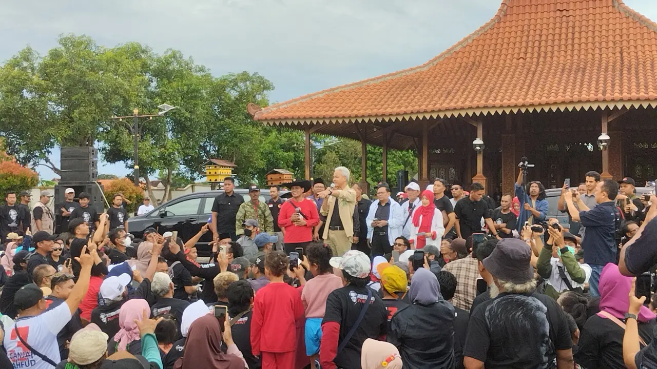 Calon Presiden (Capres) nomor urut 3 Ganjar Pranowo