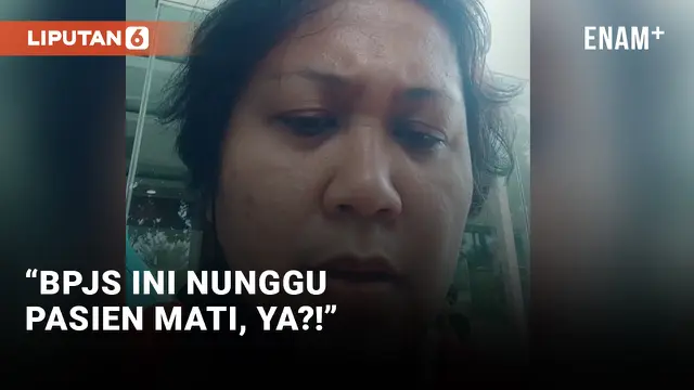 Geram! Emak-emak Marah Disuruh Antre BPJS Satu Bulan