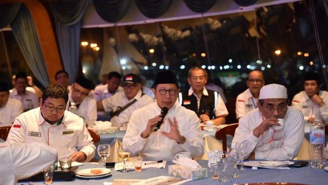Menteri Agama Lukman Hakim Saifuddin ingin laporan keuangan haji 2018 cepat selesai. (www.haji.kemenag.id)