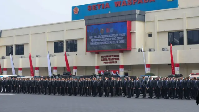 Paspampres Siapkan Alutsista hingga Anti-Drone untuk HUT Ke-81 RI