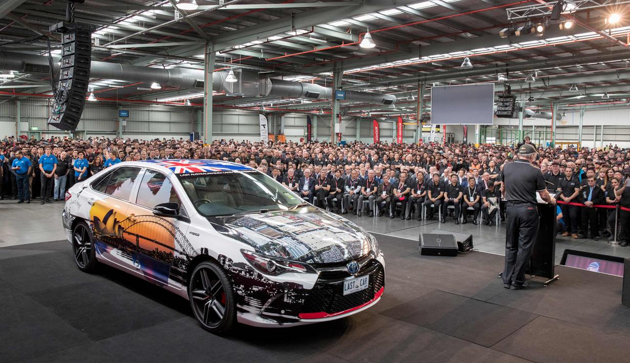 PHOTO 54 Tahun Berproduksi Pabrik Toyota di Australia 