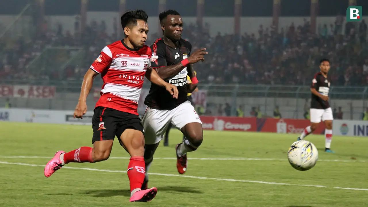 Madura United vs Persipura Jayapura