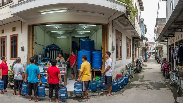 Ide Jualan ‘Receh’ tapi Banyak Dicari dan Cepat Laris di Dalam Gang dengan Produk Air Minum Isi Ulang