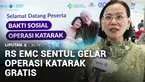 Rumah Sakit EMC Sentul bersama Yayasan Karya Alpha Omega atau YKAO dan Perdami Jawa Barat menggelar bakti sosial operasi katarak gratis pada Sabtu pagi. Ratusan warga lansia dari berbagai wilayah antusias mengikuti kegiatan ini guna memperoleh kembal...