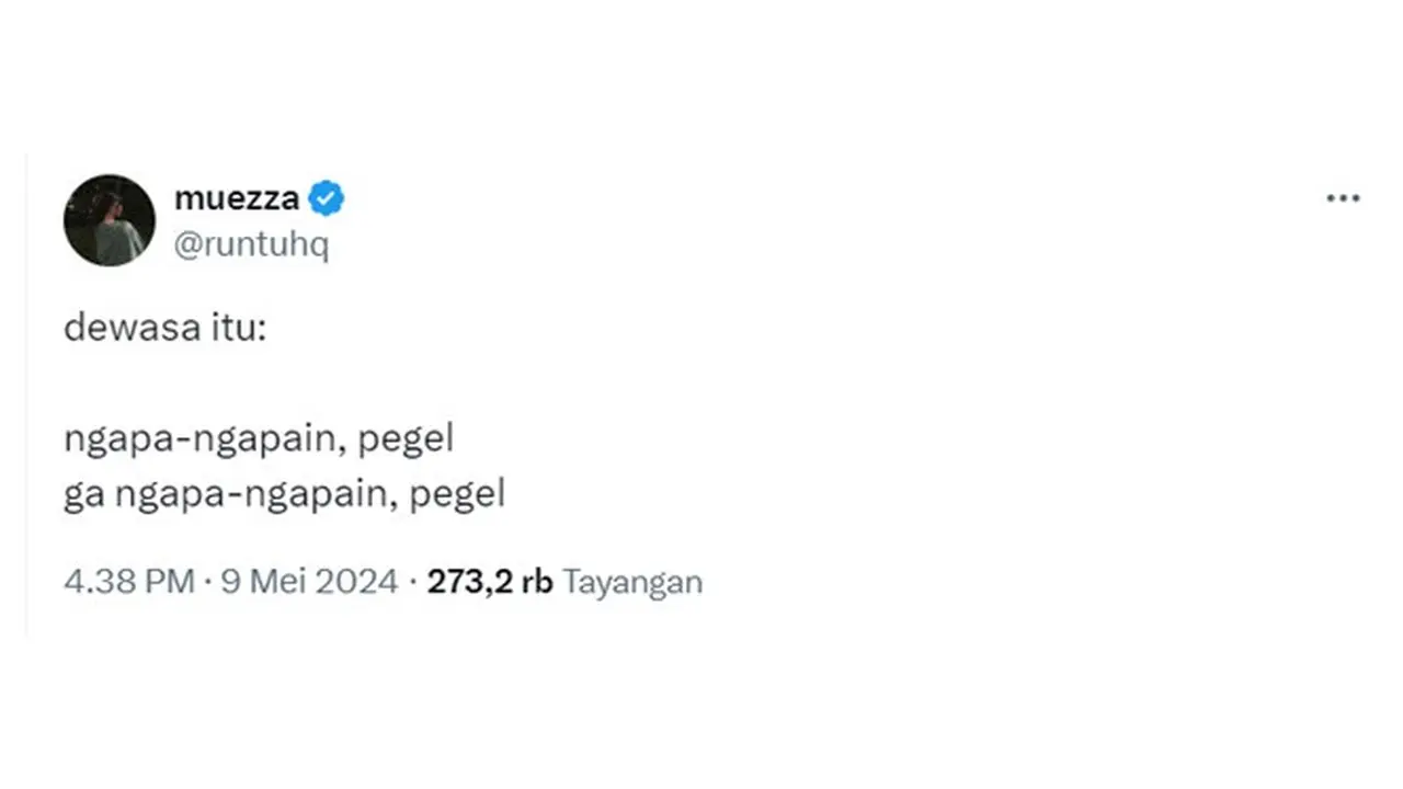 6 Makna Dewasa Menurut Netizen Bikin Senyum Tipis Sekaligus Angguk Setuju