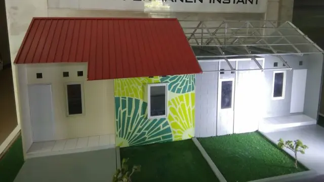 PT Tatalogam Lestari  mengklaim dengan produk Domus membangun rumah permanen tipe 21 cukup hanya lima hari.